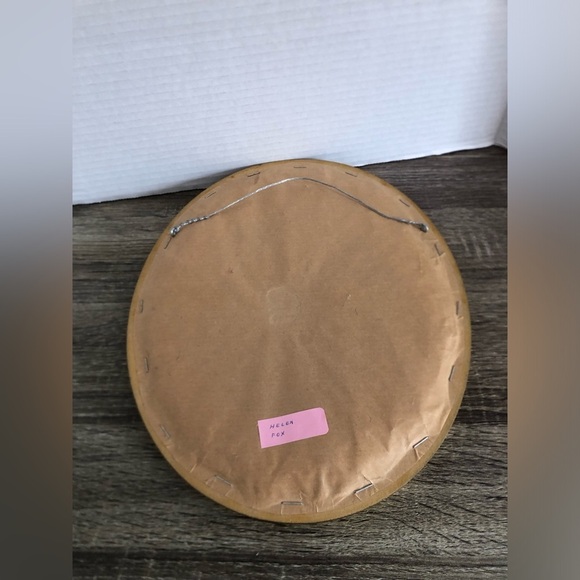 Vtg Embroidered Hummel in Frame - Picture 6 of 10